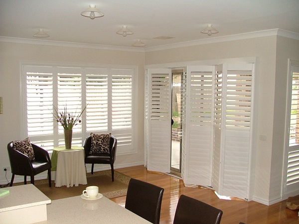 Bi Fold Plantation Shutters